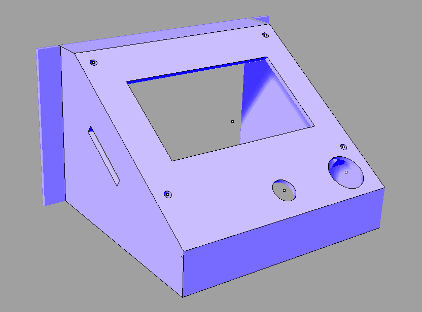Rampalar panosu ekran muhafazası (Plastik Aparattır!!!)