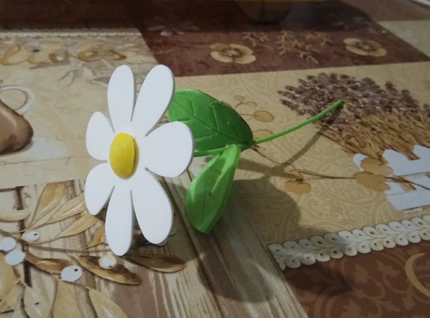 Basit papatya (Plastik Aparattır!!!)