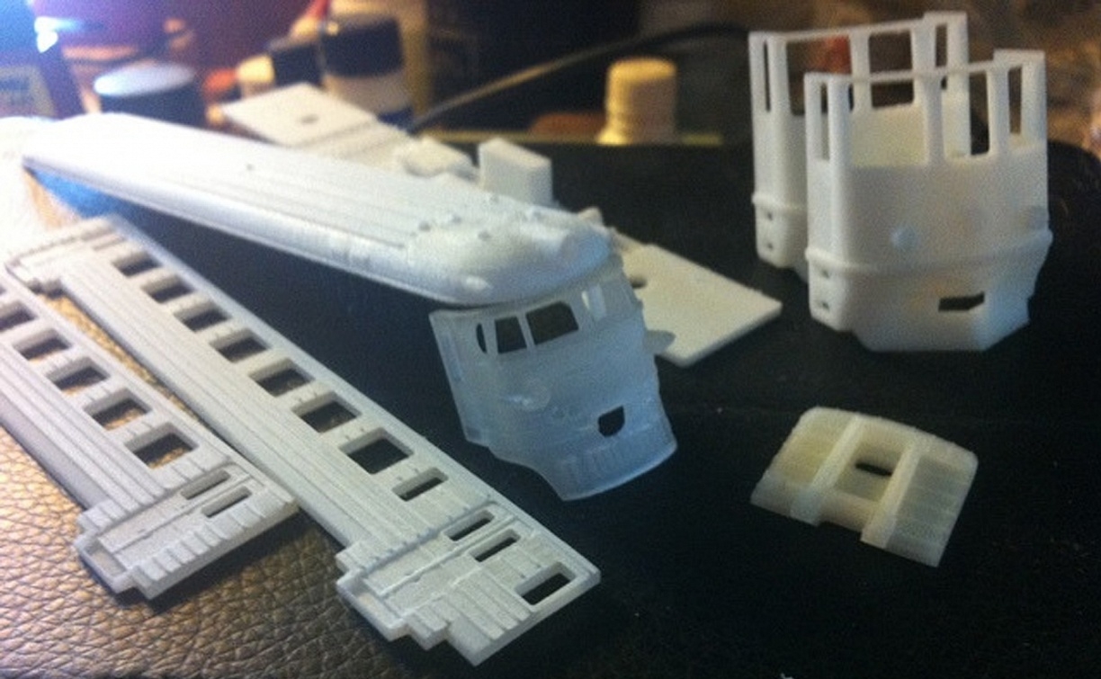 Смоделировать электропоезд ЭР-1