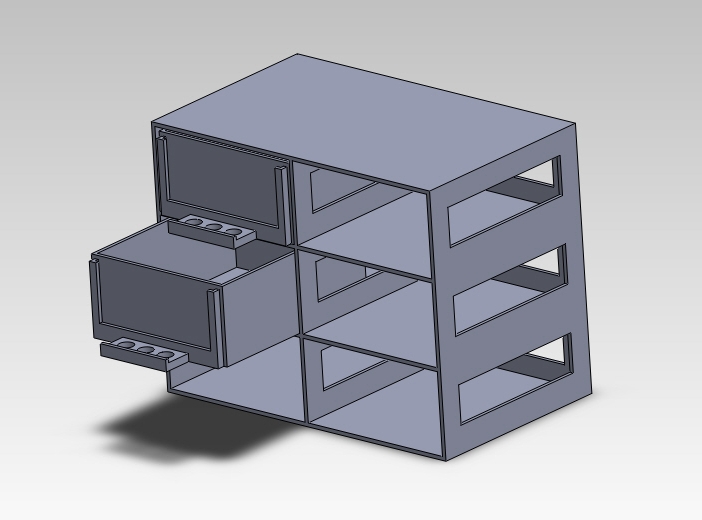 Küçük eşyalar için kaset tutucusu (Plastik Aparattır!!!)