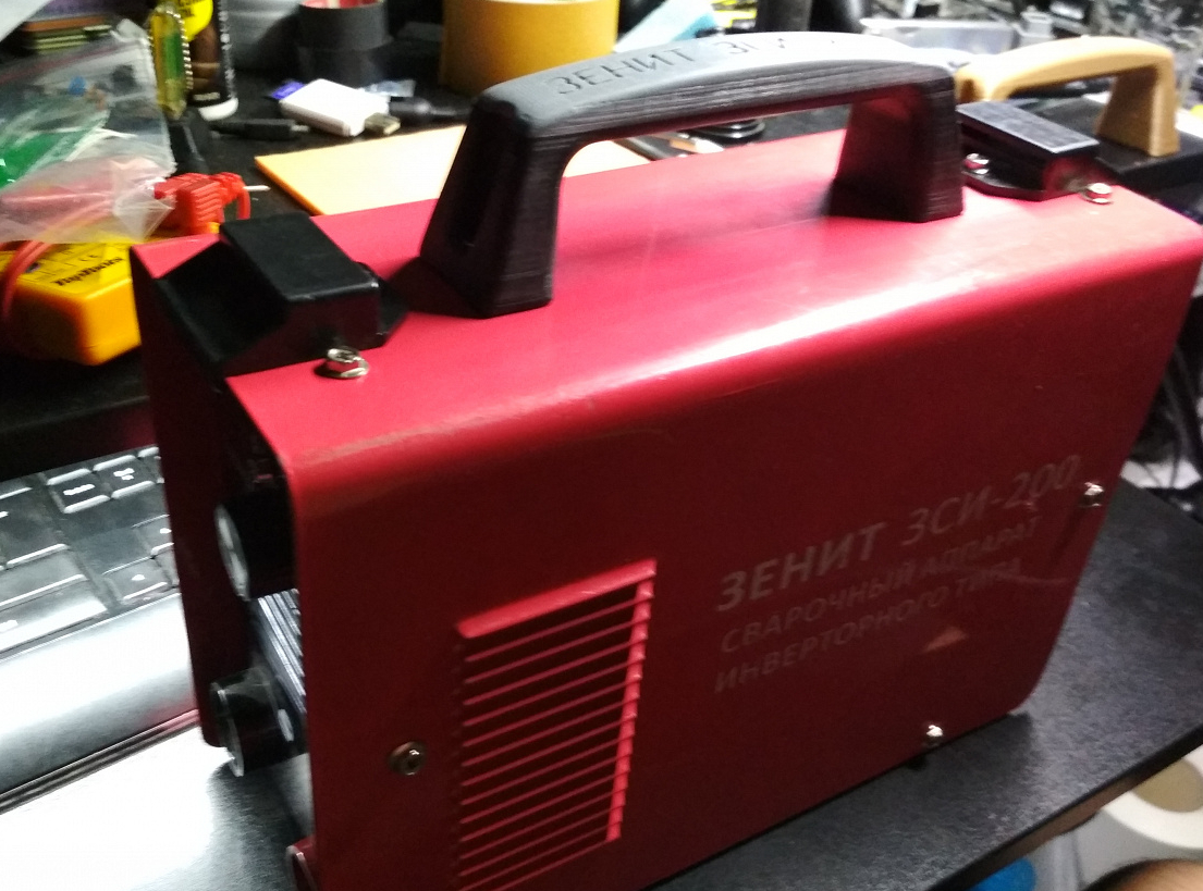 Kaynak invertörü için tutamak (Plastik Aparattır!!!)