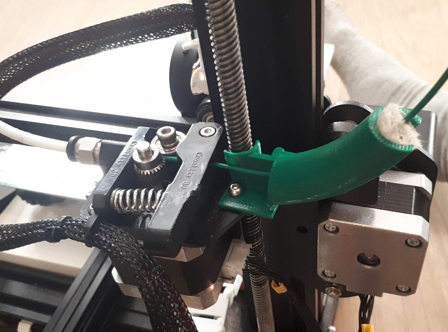 Ender 3 için filtre+filament kılavuzu (Plastik Aparattır!!!)