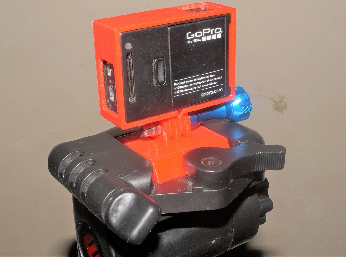 GoPro'yu kamera tripoduna monte etme (Plastik Aparattır!!!)