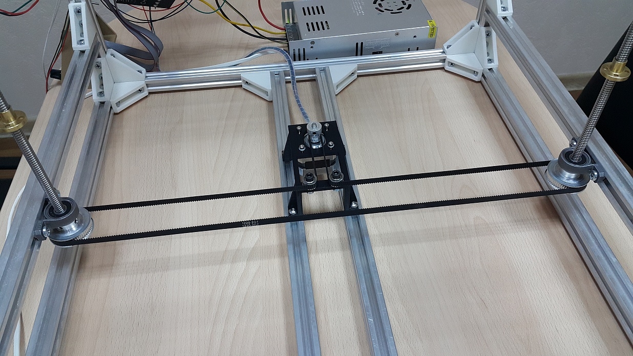 Продам незаконченный проект 3D-принтера "кубика" H-Bot