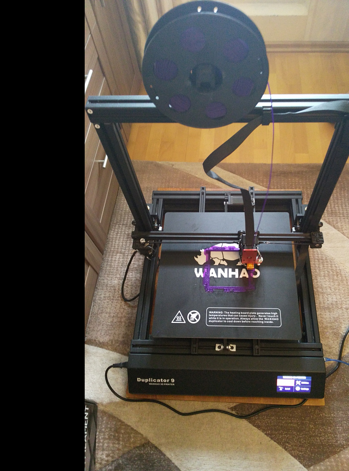 БОЛЬШОЙ 3д принтер WANHAO D9(400x400x400 мм.)