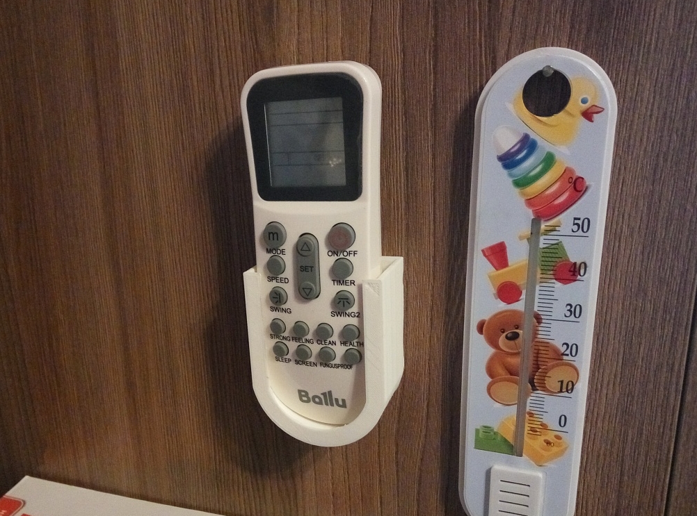Ballu klima uzaktan kumandası için tutucu (Plastik Aparattır!!!)