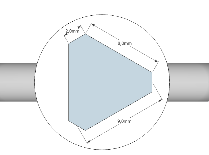 Üçgen anahtar (Plastik Aparattır!!!)