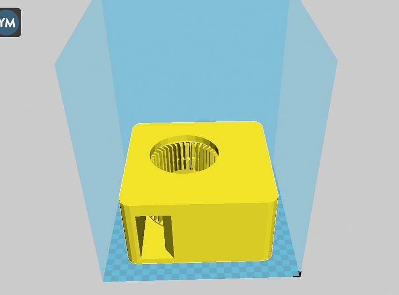 12 V soba için pervaneli muhafaza (Plastik Aparattır!!!)