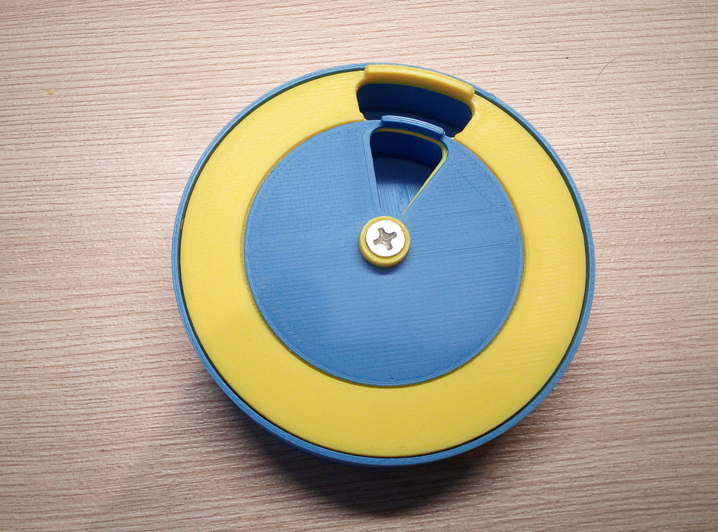 Yuvarlak tablet kutusu 7 gün, sabah/akşam. (Plastik Aparattır!!!)