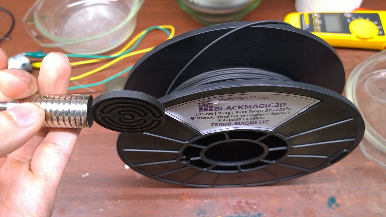 Отдам бесплатно катушку BlackMagic3D Ferromagnetic PLA. Только Питер/Петергоф.