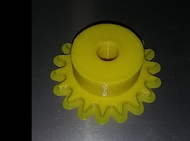 9.525 zincir için dişli 18 diş (Plastik Aparattır!!!)