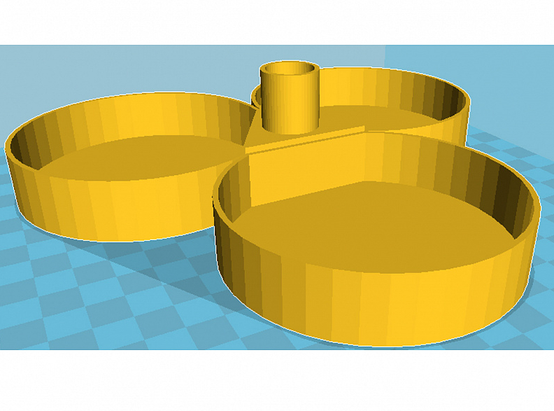 Küçük eşyalar için organizatör rafı. (Plastik Aparattır!!!)