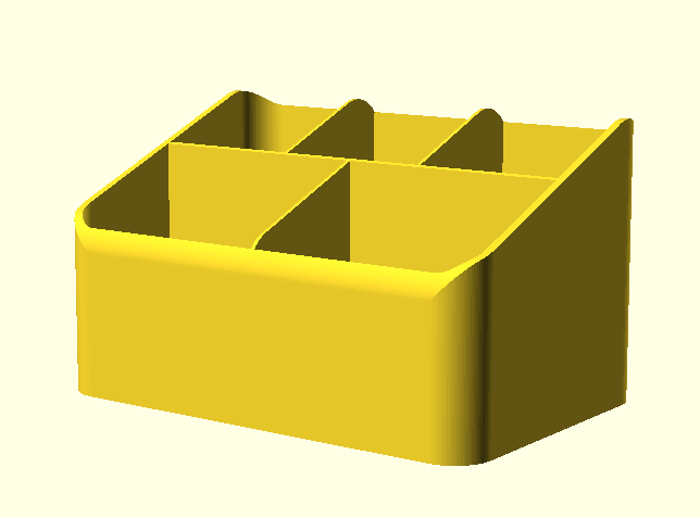 Özelleştirilebilir küçük eşya kutusu (düzenleyici) (Plastik Aparattır!!!)