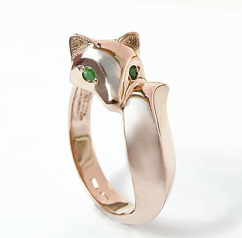 Моделирование простого кольца с собачкой! 