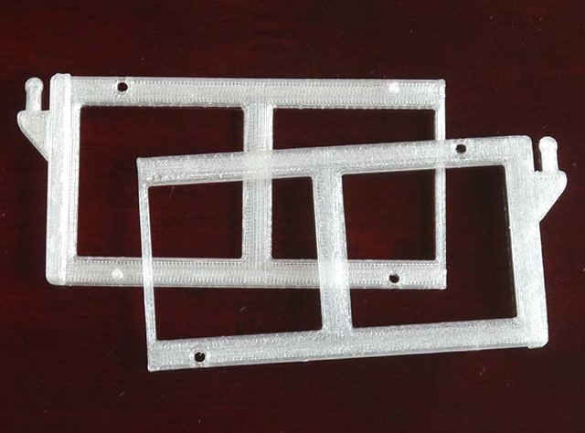 Dikey panjurların yüklenmesi için yarım çerçeve (Plastik Aparattır!!!)