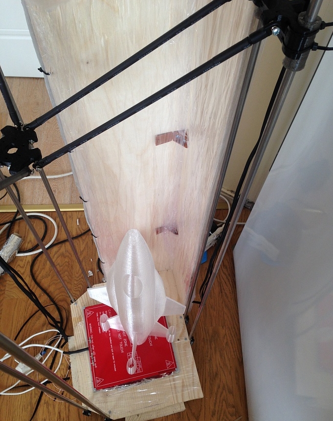 Продам 3д принтер с большой областью печати 200х200х700мм