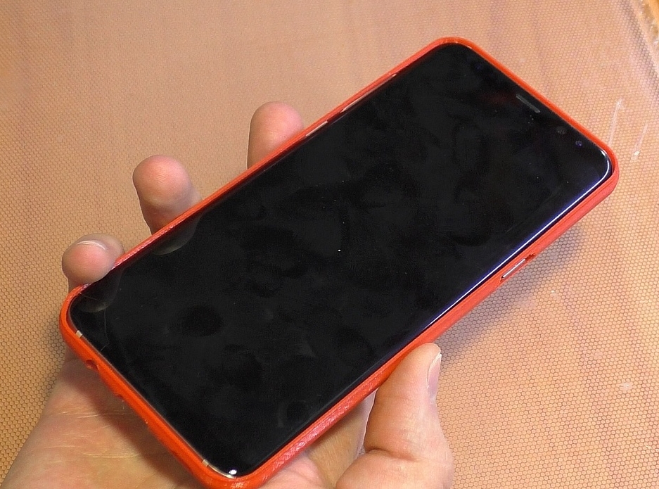 Bekleme kutulu Samsung S8+ kılıfı (Plastik Aparattır!!!)