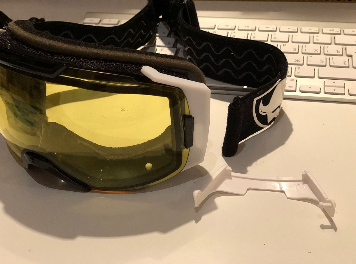 TSG kayak gözlüğü montajı (Plastik Aparattır!!!)