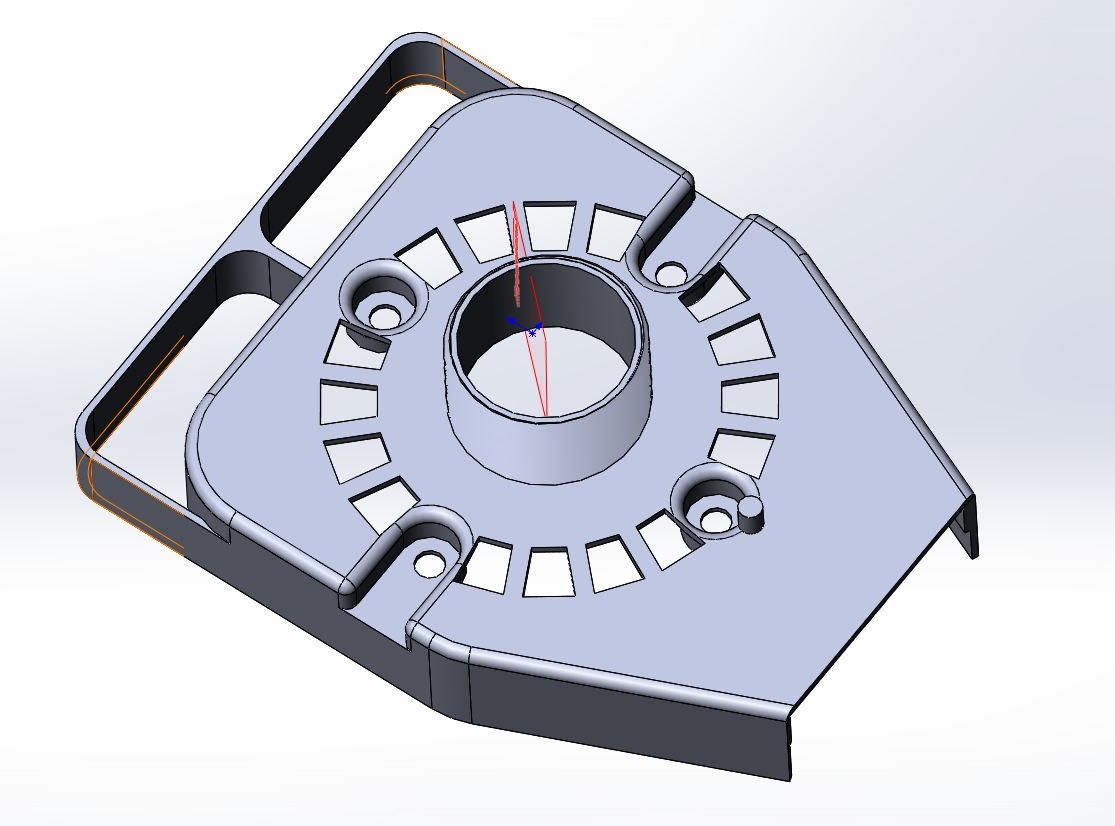 Erisson fan muhafazası ön kapağı (Plastik Aparattır!!!)