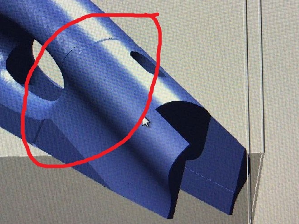 Необходимо подправить STL, либо OBJ модель