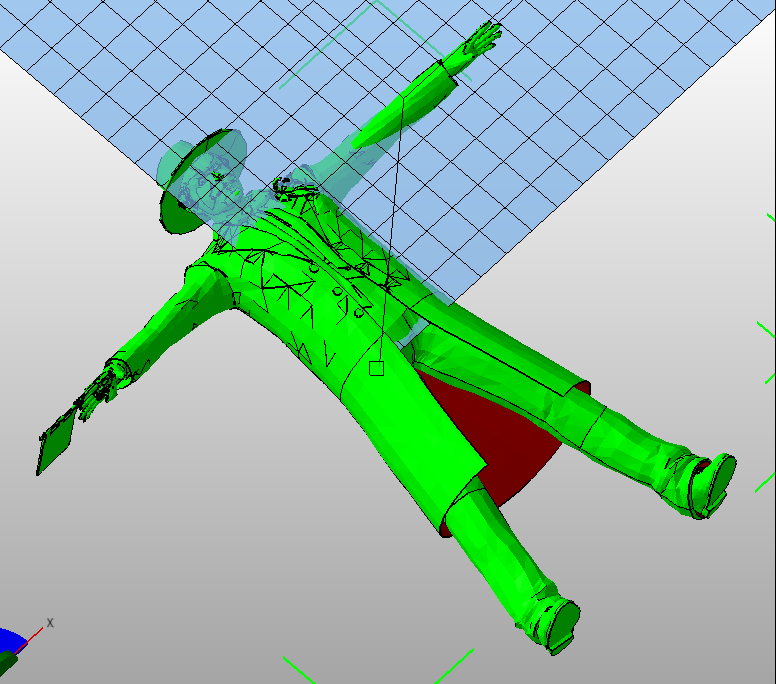 Скульптинг и позирование Джокера по модели