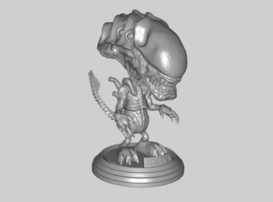 Gorokh03. Чужой 3д. 3d STL модель чужой. Чужой на 3д принтере. Модель чужого для 3d принтера.