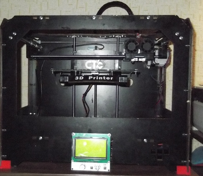Продам 3д принтер CTC(реплика Maker Bot)