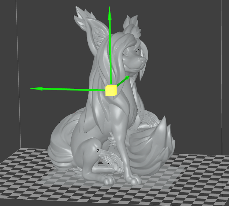 Требуется печать фигурки зверька, высота 14 см, материал abs пластик. Требуется печать фигурки зверька, высота 14 см, материал abs пластик.