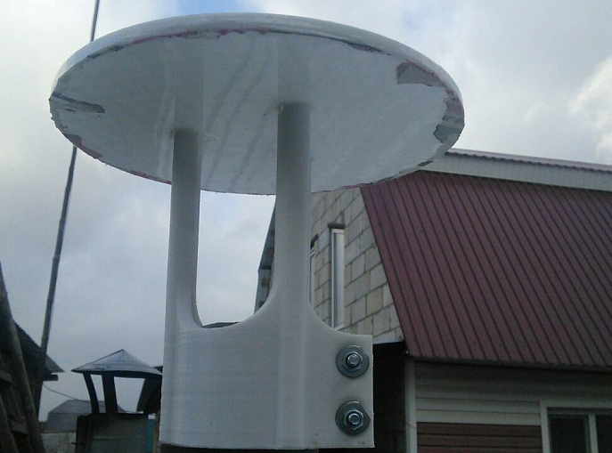 Kanalizasyondan gelen havalandırma borusu için kapak, çap 50 mm (STL + SolidWorks) (deflektör) (Plastik Aparattır!!!) Kanalizasyondan gelen havalandırma borusu için kapak, çap 50 mm (STL + SolidWorks) (deflektör) (Plastik Aparattır!!!)