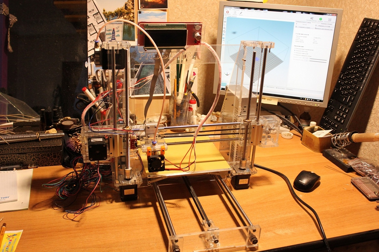 Продается 3d принтер Prusa i3