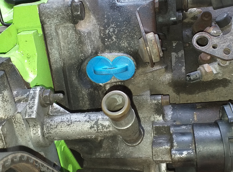 Vw T4 - Şanzıman muayene tapası kapağı - 02A301115A (Plastik Aparattır!!!)