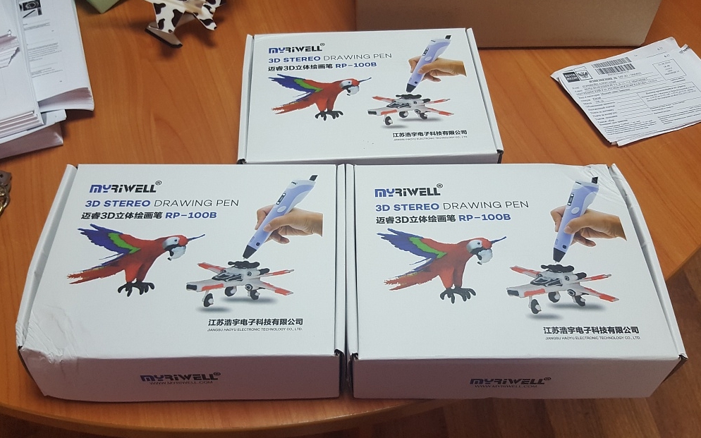 Продаем 3D-ручки Myriwell 100B в мятой упаковке