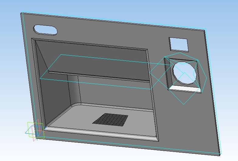 Напечатать большую модель из самого дешевого пластика (ширина 65 см, высота 42см)