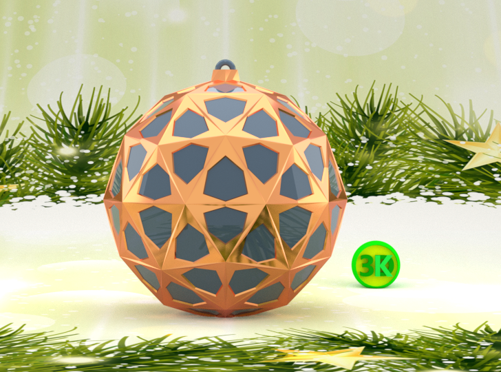 Blender 2.79. Yeni yıl balosu. (Plastik Aparattır!!!)