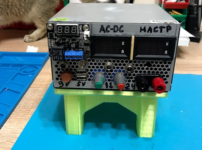 PC güç kaynağından ev yapımı bir LBP için stand (Plastik Aparattır!!!)