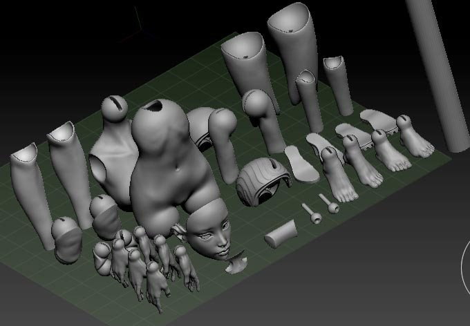 Порезать модель