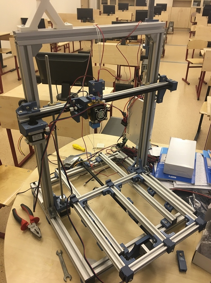 Продам незаконченный проект 3D принтера