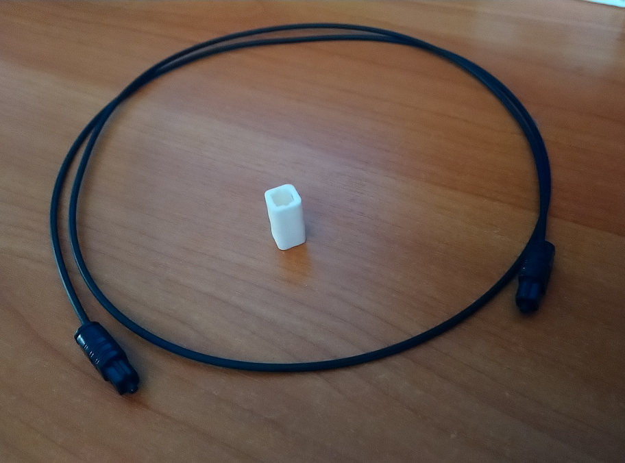 Dijital Ses Adaptörü (Optik, Toslink) (Plastik Aparattır!!!)