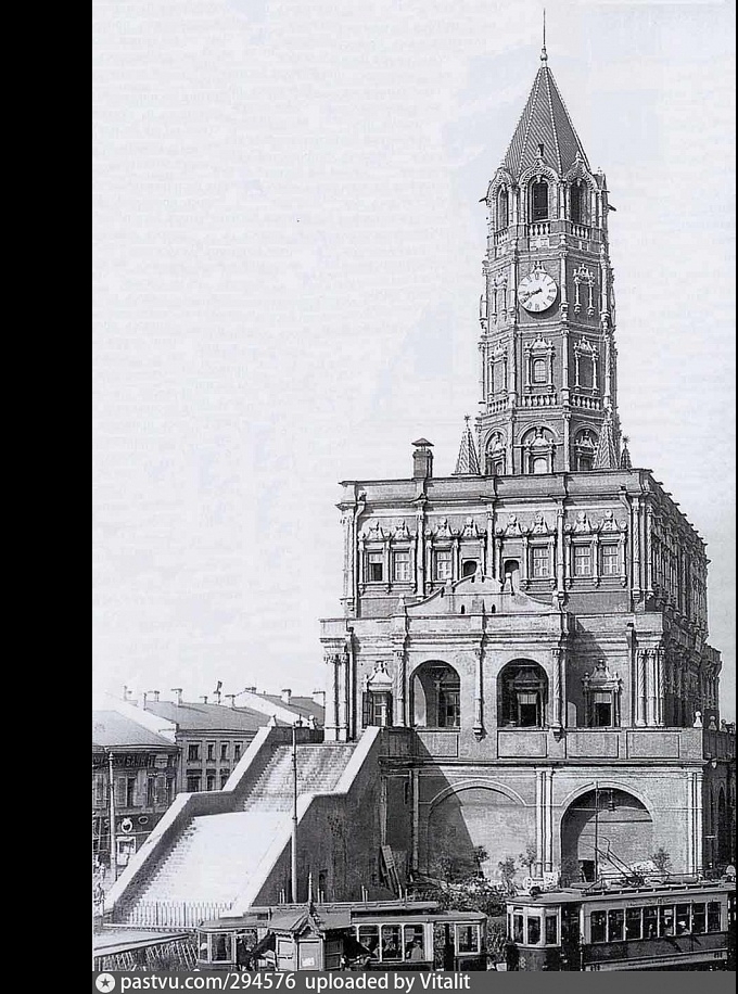 Подготовить модель для печати Башни Сухарева в Москве