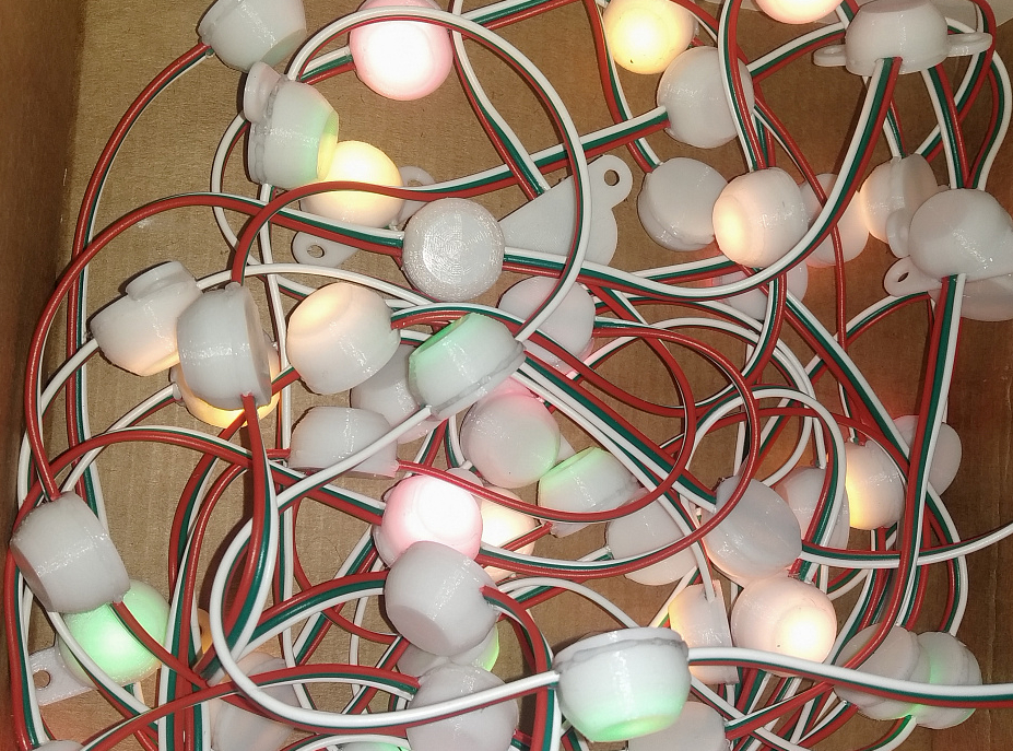 Adreslenebilir LED WS2812B için muhafaza (Plastik Aparattır!!!)