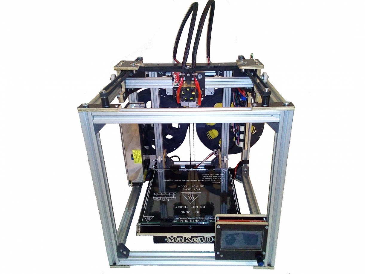 3D Принтер MaKe3D V1 - 2 экструдера