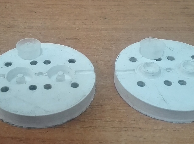 Yağ keçesi yapmak için kalıp. (Plastik Aparattır!!!)