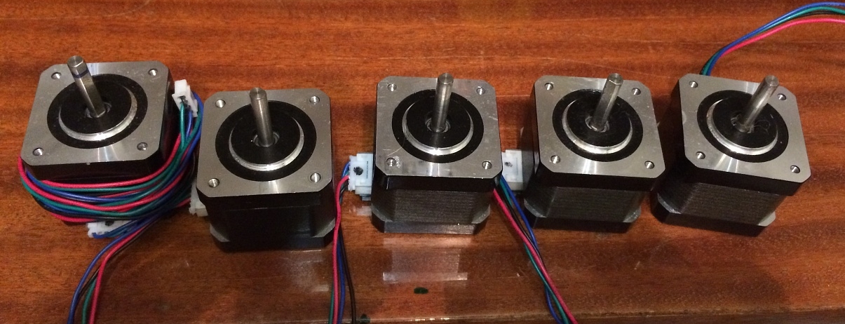 Продам шаговики nema17 от anet a6 б/у