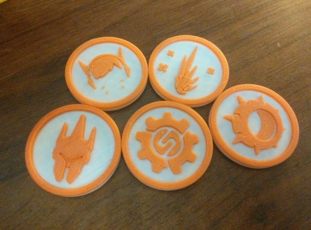 Overwatch D-Va Tokenı (Plastik Aparattır!!!)