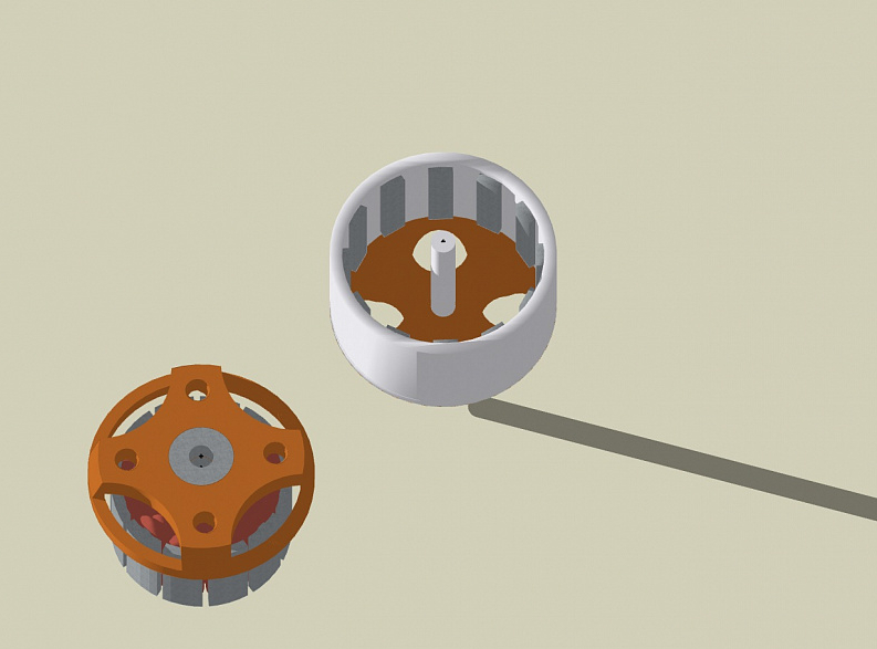 Fırçasız motor A2212/5T 2700kv (Plastik Aparattır!!!)