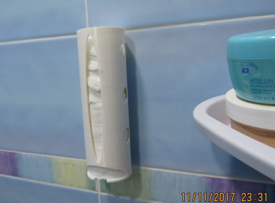 pamuklu pedler için organizatör (Plastik Aparattır!!!)