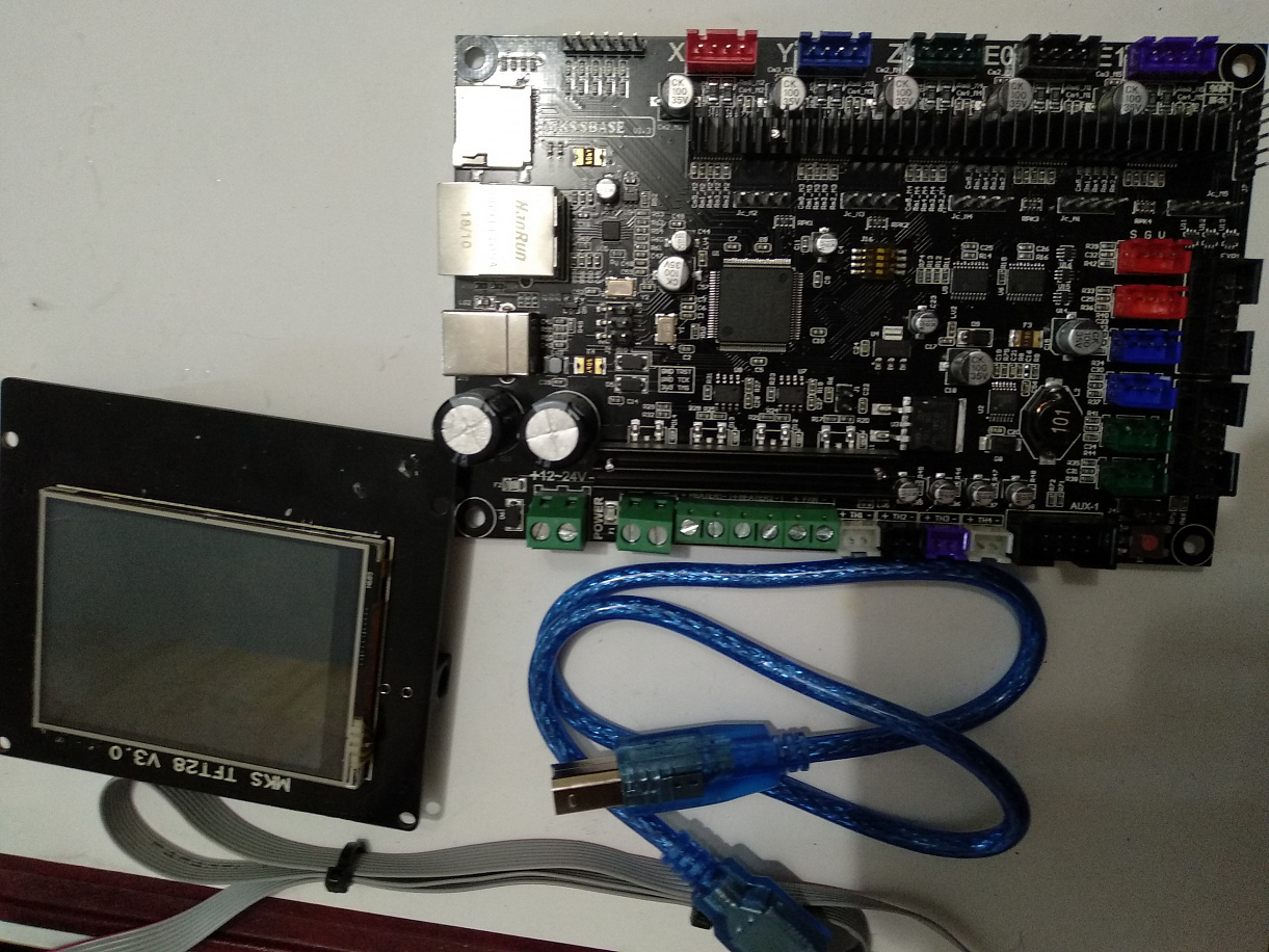 МКS SBASE V1.3 + МКS TFT28 V3.0+MKS L SMOOTHER