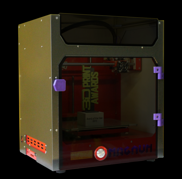 Новый 3D Принтер Magnum Creative 2 PRO (2 экструдера) с закрытым корпусом