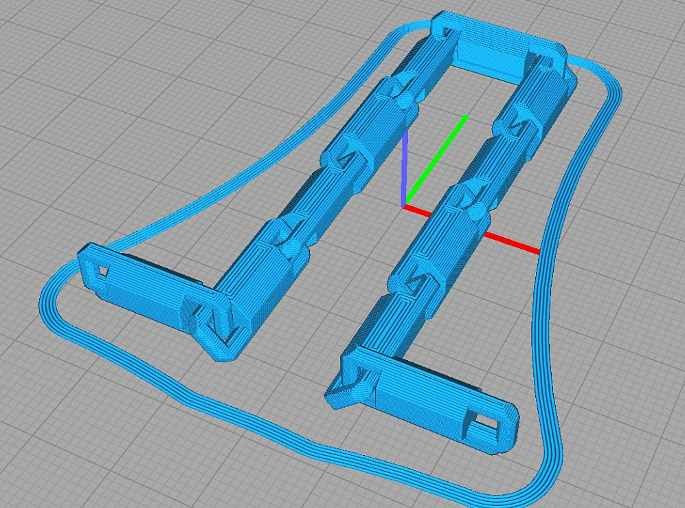 Как напечатать цепь на 3d принтере