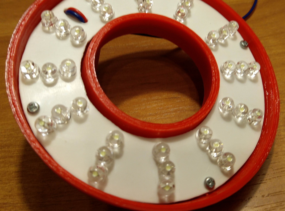 Mikroskop merceği için yuvarlak LED ışık. (Plastik Aparattır!!!) Mikroskop merceği için yuvarlak LED ışık. (Plastik Aparattır!!!)